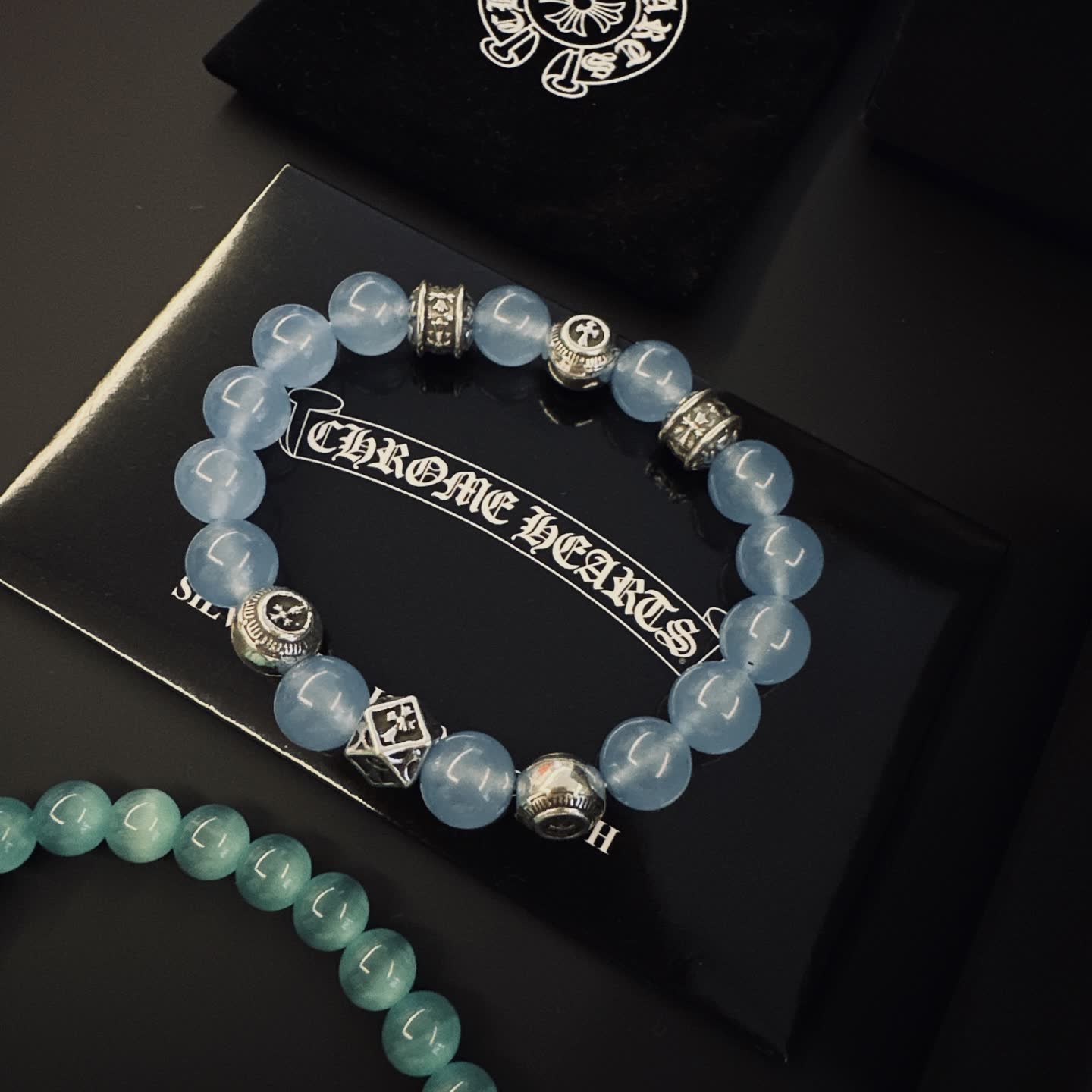 Chrome Hearts Beaded Bracelet Set